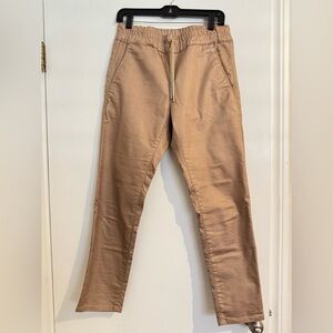 BEVY FLOG Shely Snake Beige Jogger Style Pants